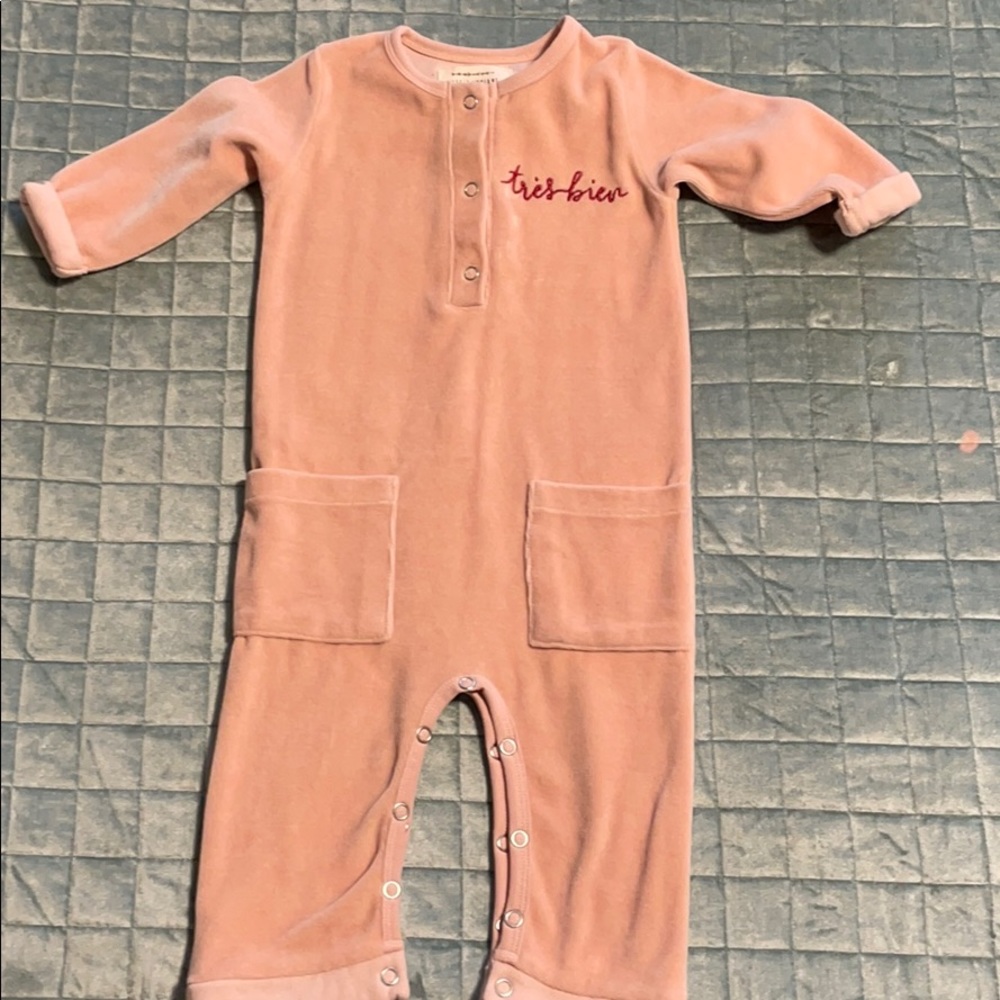 Velour Romper